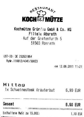 tpmo Hffner Kochmtze Restaurant